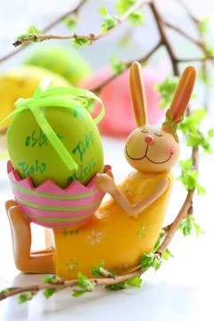 Easter rabbit Stock Photos