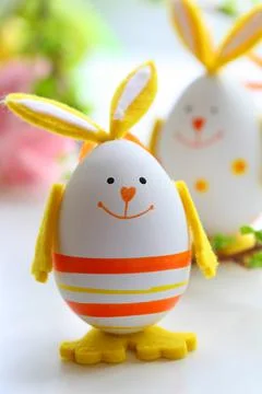 Easter rabbits Stock Photos