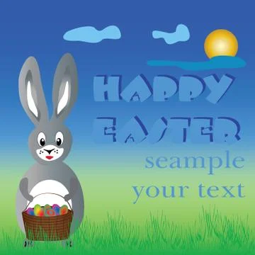 Easter rabibt Stock Illustration