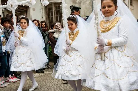 Easter Religious Procession Foto stock