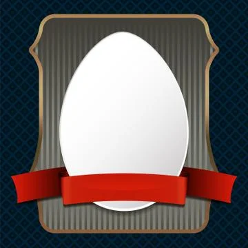 Easter retro background Stock Illustration