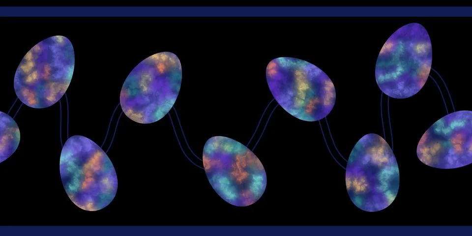 Easter seamless pattern with eggs for wallpaper and fabrics and textiles イラスト素材