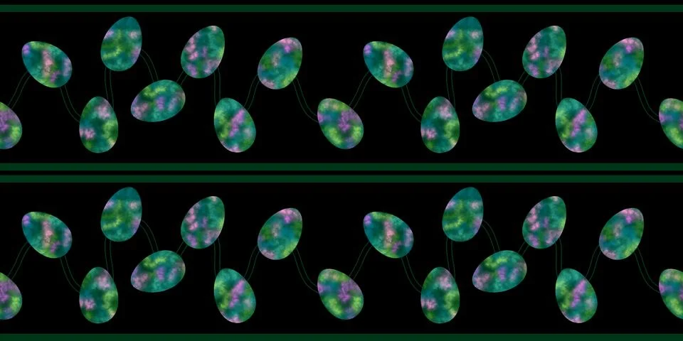 Easter seamless pattern with eggs for wallpaper and fabrics and textiles Illustrazione stock