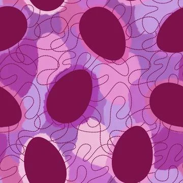 Easter seamless pattern with eggs for wallpaper and fabrics and textiles Stock Illustration