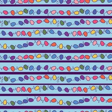 Easter seamless pattern with eggs for wallpaper and fabrics and textiles イラスト素材