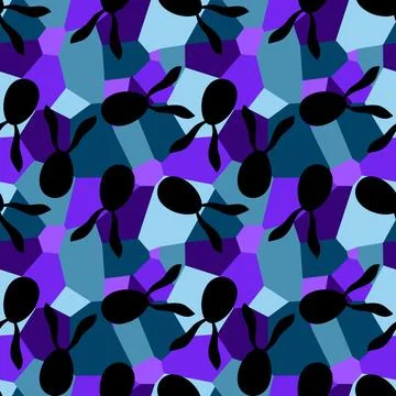 Easter seamless pattern with eggs for wallpaper and fabrics and textiles 스톡 일러스트