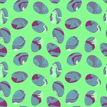 Easter seamless pattern with eggs for wallpaper and fabrics and textiles 스톡 일러스트
