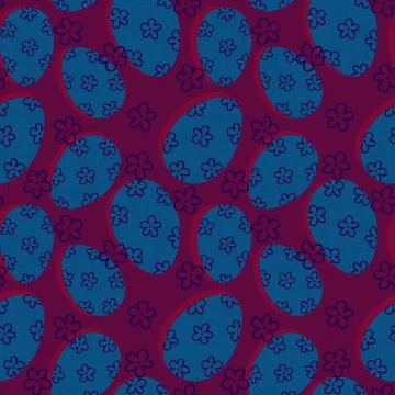 Easter seamless pattern with eggs for wallpaper and fabrics and textiles Stock Illustration