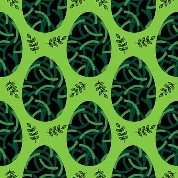 Easter seamless pattern with eggs for wallpaper and fabrics and textiles 스톡 일러스트
