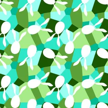 Easter seamless pattern with eggs for wallpaper and fabrics and textiles 스톡 일러스트