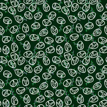 Easter seamless pattern with eggs for wallpaper and fabrics and textiles Stock Illustration