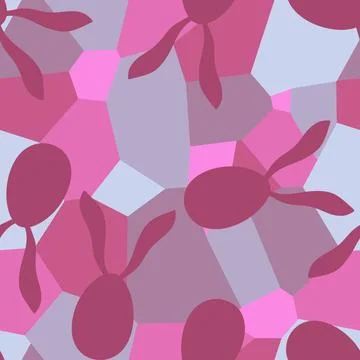 Easter seamless pattern with eggs for wallpaper and fabrics and textiles 스톡 일러스트