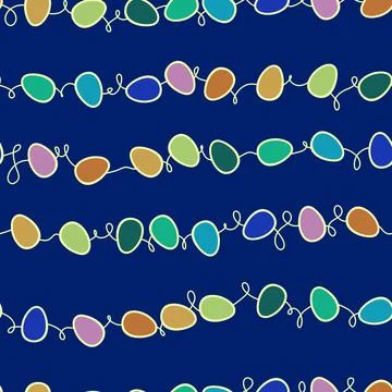 Easter seamless pattern with eggs for wallpaper and fabrics and textiles 스톡 일러스트