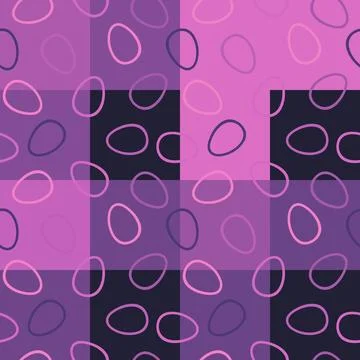 Easter seamless pattern with eggs for wallpaper and fabrics and textiles イラスト素材