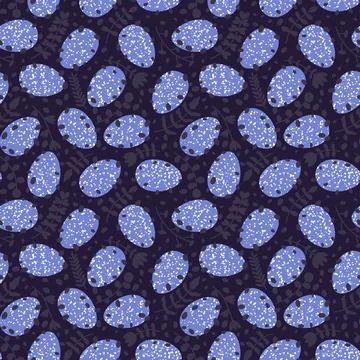 Easter seamless pattern with eggs for wallpaper and fabrics and textiles イラスト素材
