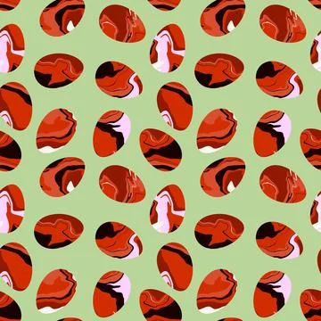 Easter seamless pattern with eggs for wallpaper and fabrics and textiles 스톡 일러스트