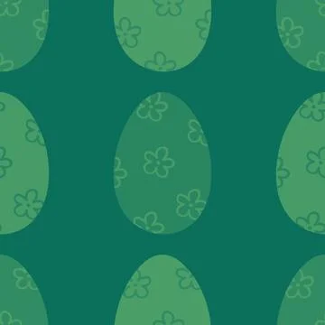 Easter seamless pattern with eggs for wallpaper and fabrics and textiles イラスト素材