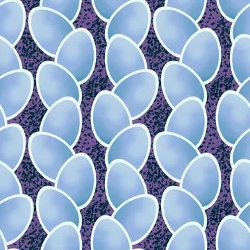 Easter seamless pattern with eggs for wallpaper and fabrics and textiles Stock Illustration