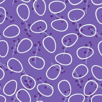 Easter seamless pattern with eggs for wallpaper and fabrics and textiles Stock Illustration