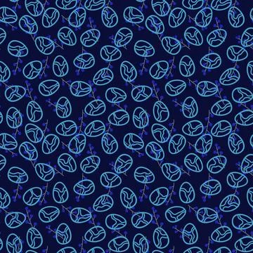 Easter seamless pattern with eggs for wallpaper and fabrics and textiles イラスト素材