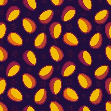 Easter seamless pattern with eggs for wallpaper and fabrics and textiles 스톡 일러스트