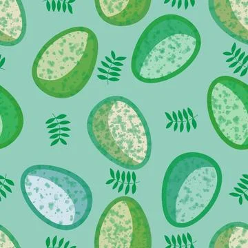 Easter seamless pattern with eggs for wallpaper and fabrics and textiles Illustrazione stock