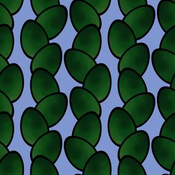 Easter seamless pattern with eggs for wallpaper and fabrics and textiles Illustrazione stock