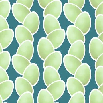 Easter seamless pattern with eggs for wallpaper and fabrics and textiles Foto stock