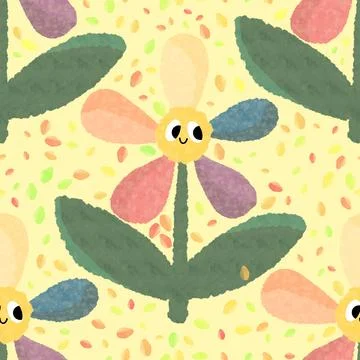 Easter seamless pattern with eggs for wallpaper and fabrics and textiles Foto stock