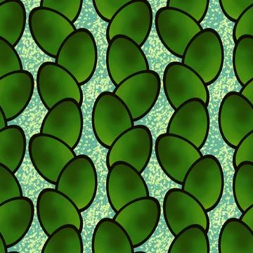 Easter seamless pattern with eggs for wallpaper and fabrics and textiles 写真素材