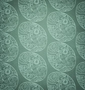 Easter Seamless Pattern Stock Illustration