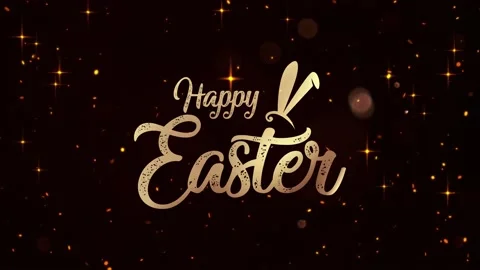 Easter Sparkle: An Animated Background with Exploding Fireworks and Sparkli.. Stock Footage 235784636