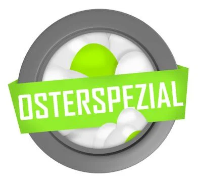 Easter special in german Stock Illustration