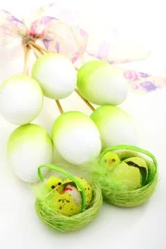 Easter still life. Stock Photos