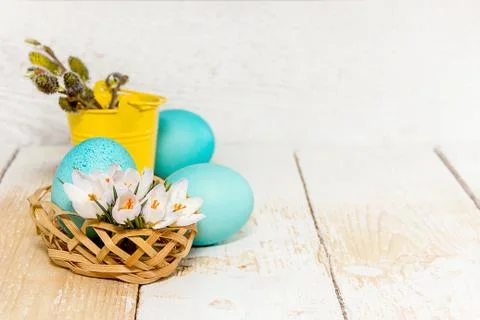 Easter still life Stock Photos