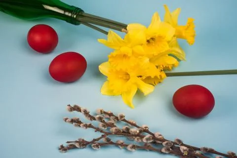 Easter still life Stock Photos