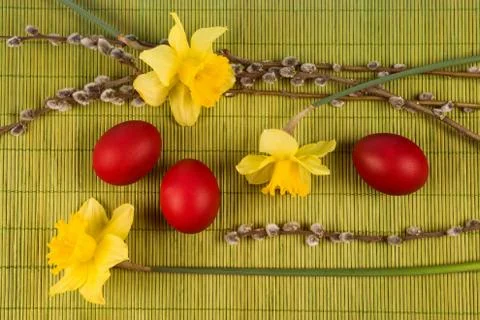 Easter still life Stock Photos