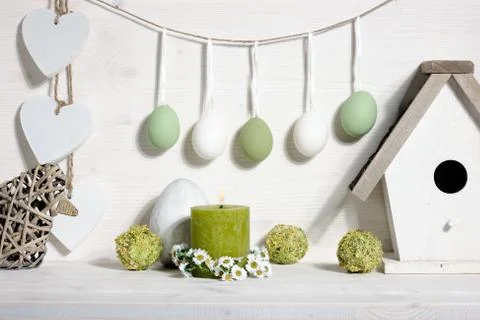 Easter still life Stock Photos