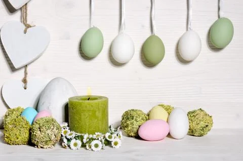 Easter still life Stock Photos