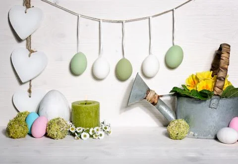 Easter still life Stock Photos