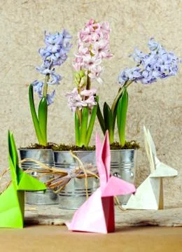 Easter still life Foto stock