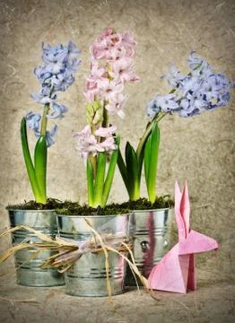 Easter still life Foto stock