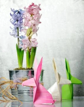 Easter still life Stock Photos