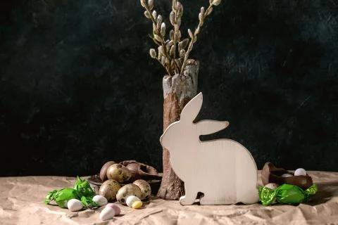 Easter still life Stock Photos