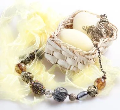 Easter stillife Foto stock