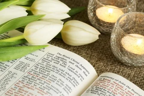 Easter story Stock Photos