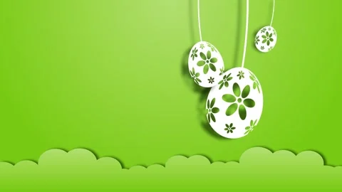 Easter Sunday Background 4K 库存影片 346203280