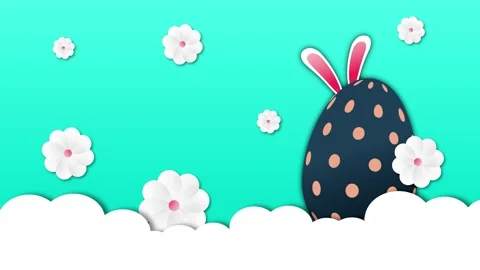 Easter Sunday Background 4K 库存影片 346203292