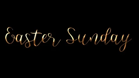 Easter Sunday Stock Footage 302884954