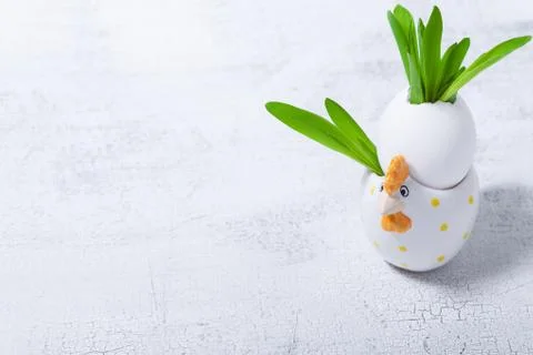 Easter symbols egg Stock Photos